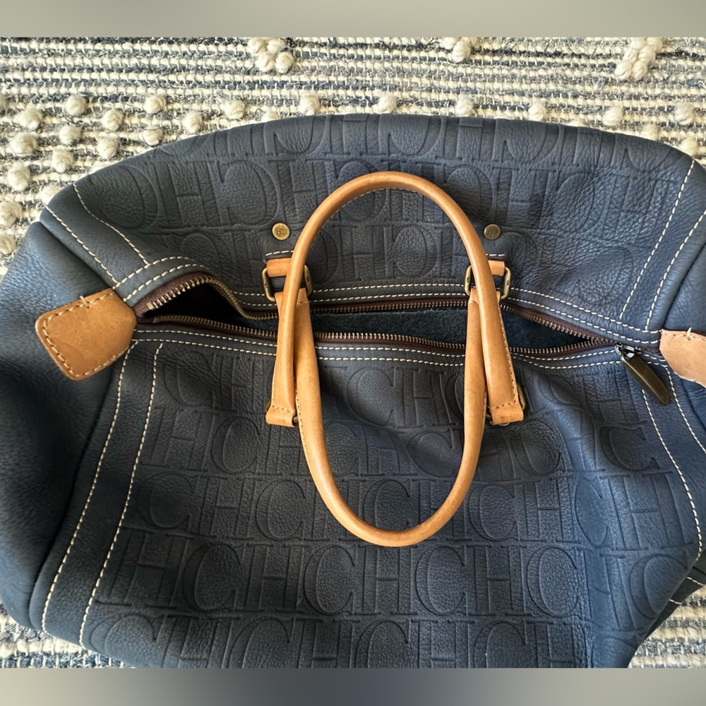 Carolina Herrera Andy 10 Bag- Navy Blue